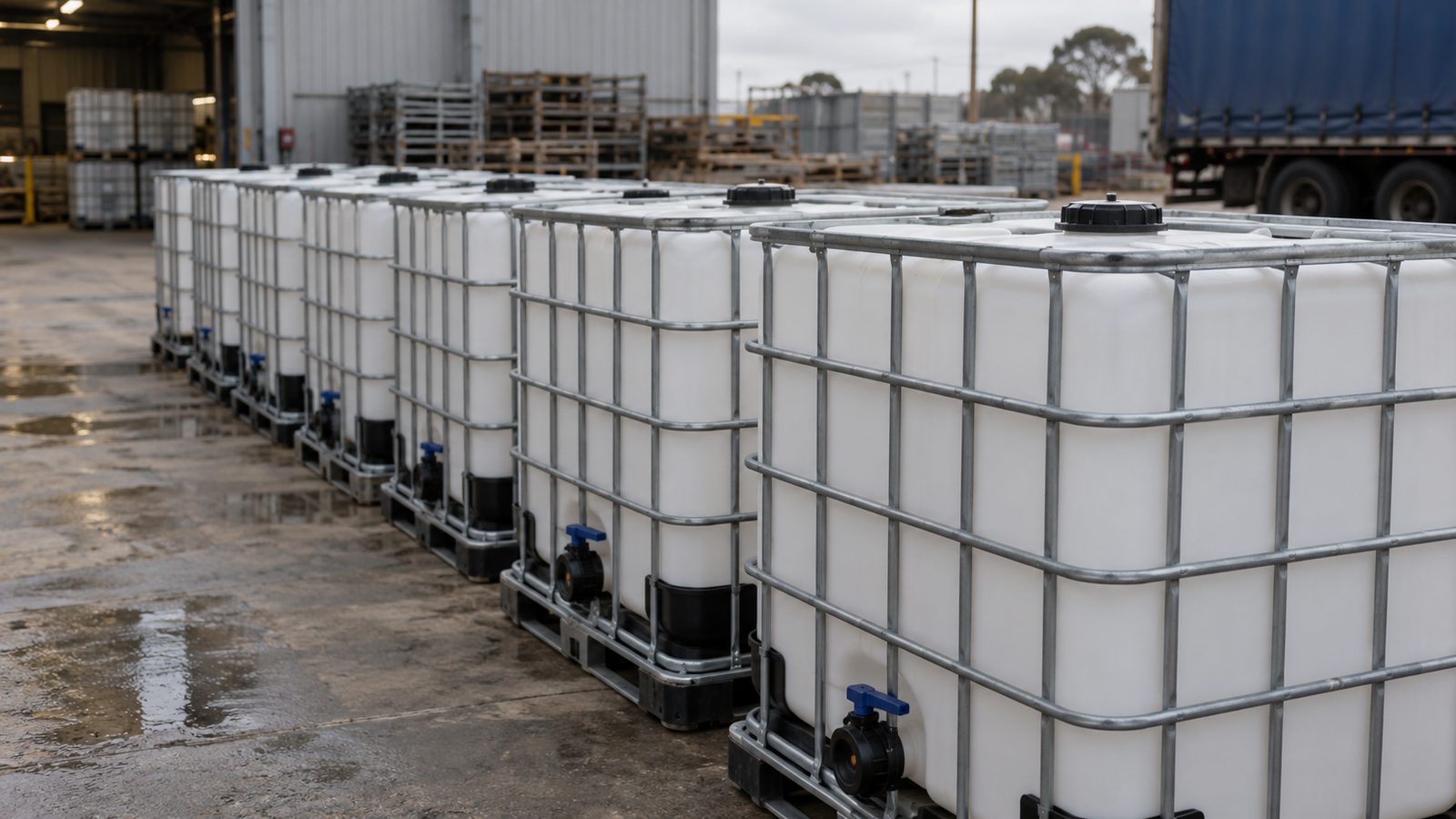 Fleets of empty IBCs